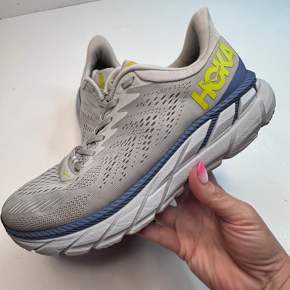 Hoka One One Clifton 7 Lunar Rock Nimbus Cloud Sneakers